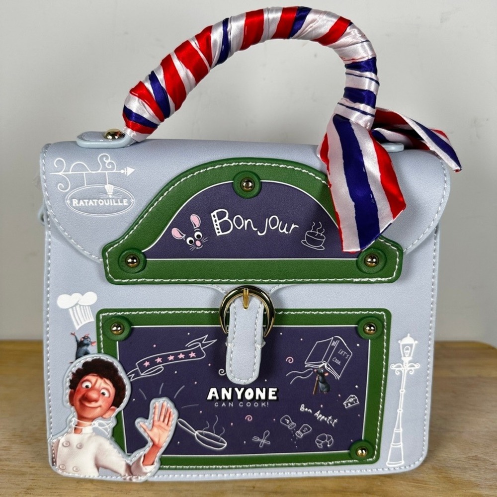 Danielle Nicole Disney Pixar Ratatouille Crossbody Bag Satchel Tote Purse Remy
